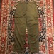 Euro Vintage Cargo Pants カーゴパンツ ミリタリー ヴィンテージ W82cm M相当 カーキ系 オリーブグリーン ワークパンツ アメカジ