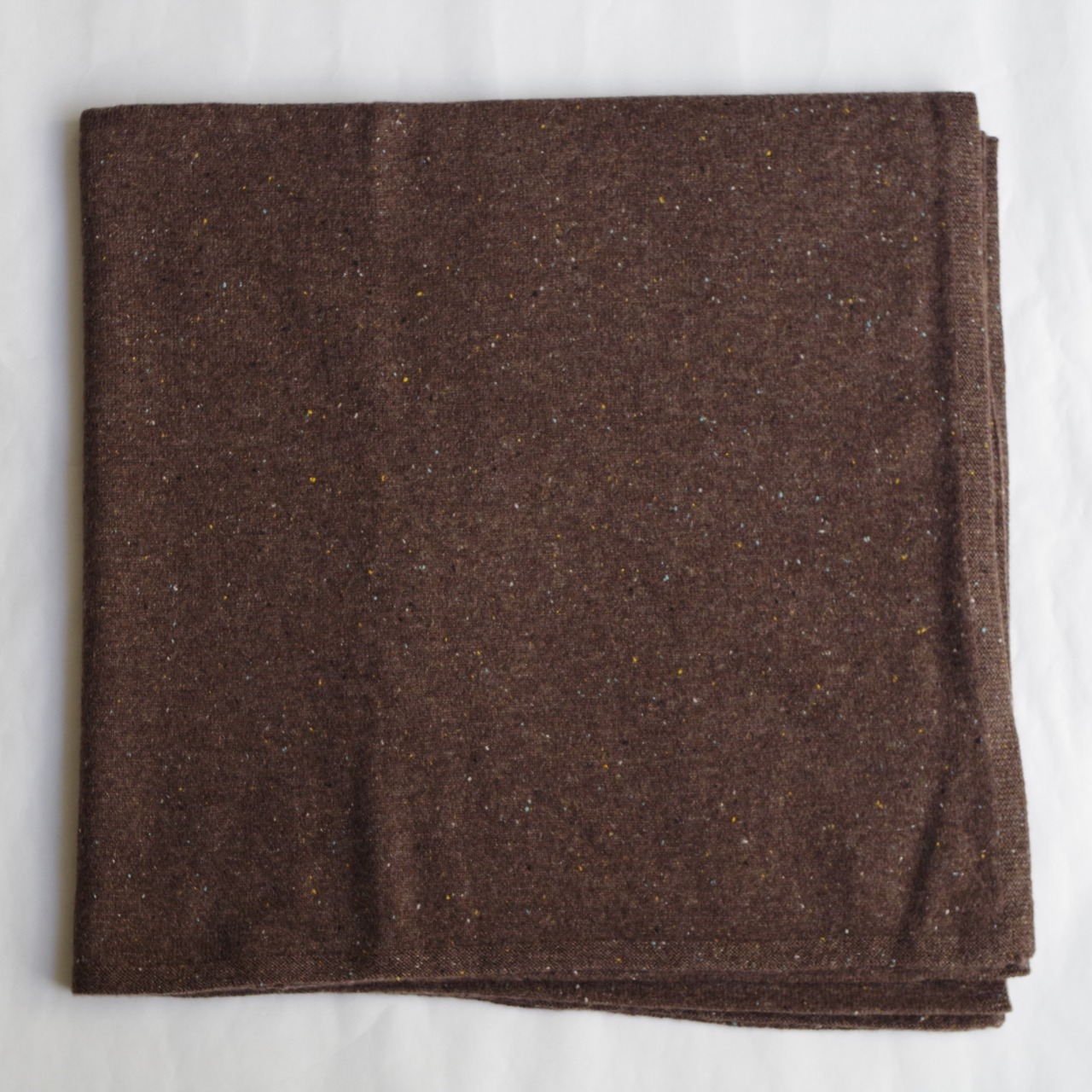 MAISON CARRÉE  CASHMERE Stardust STOLE "BROWN"