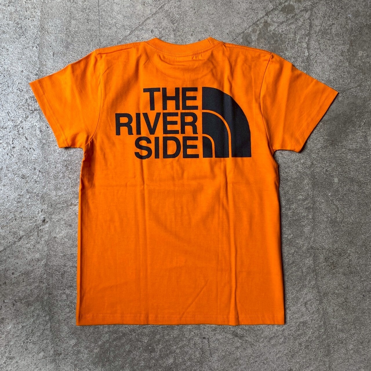 〈KIDS〉RSB 『THE RIVER SIDE』KIDS T-SHIRTS ORANGE〈90~160cm〉