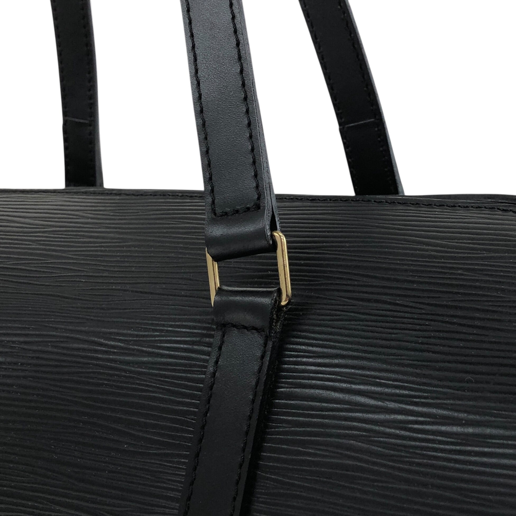 LOUIS VUITTON ルイヴィトン エピ ハンドバッグ ブラック レザー
