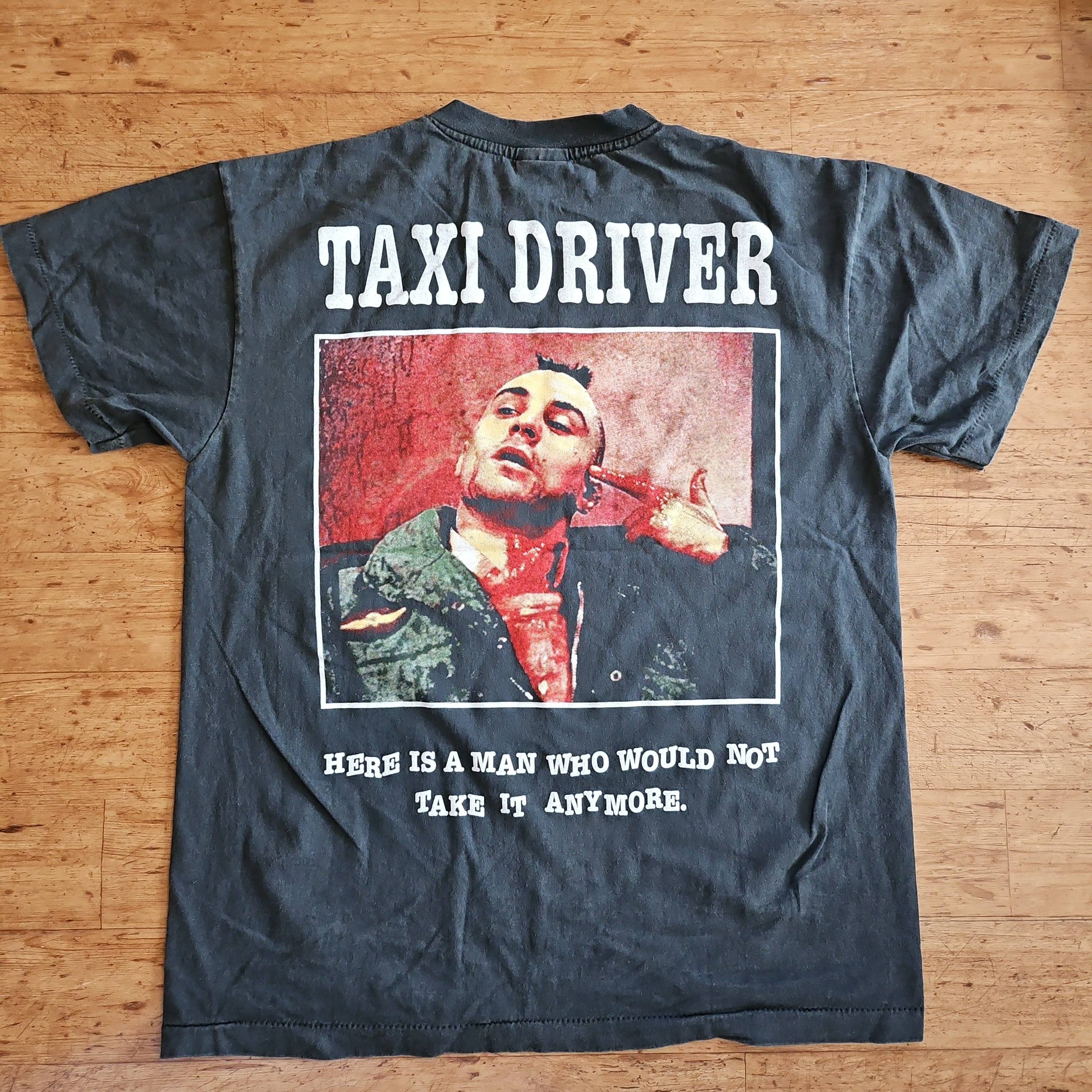 ヴィンテージ taxi driver タクシードライバー Tシャツ 野村訓市 ヴィンテージ taxi driver タクシードライバー Tシャツ 野村訓市