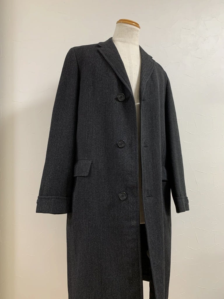 1950～60's Wool Chester Long Coat