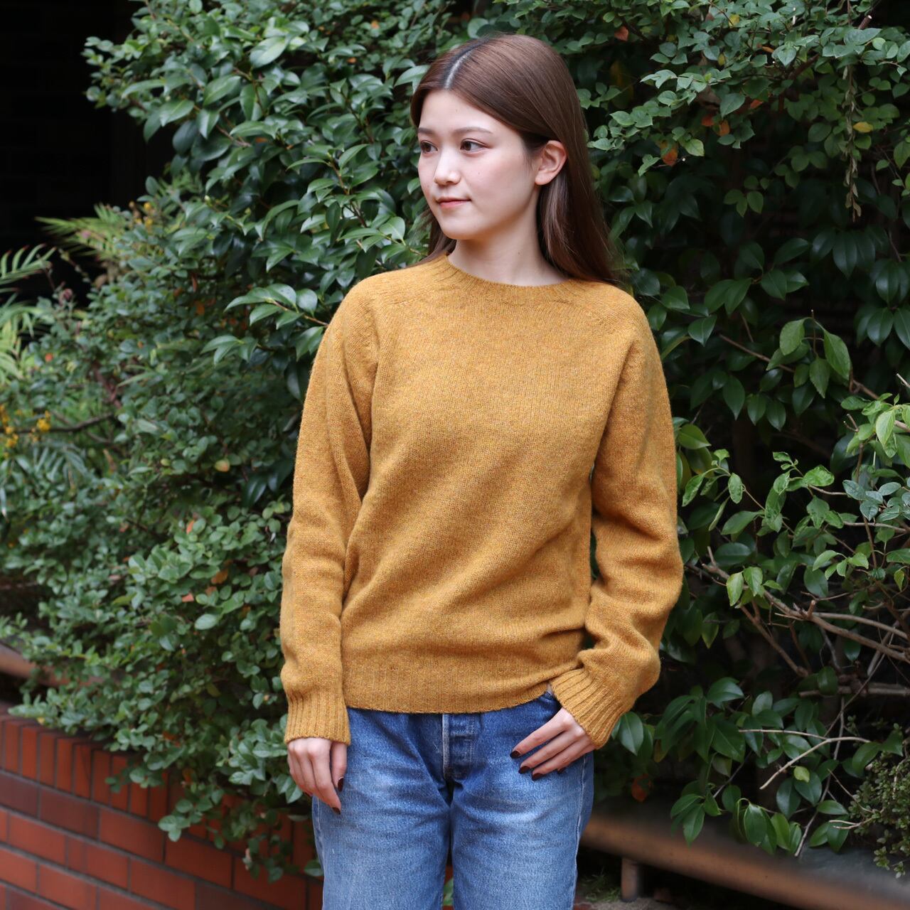 INVERALLAN インバーアラン シェットランドセーター SPRUCE