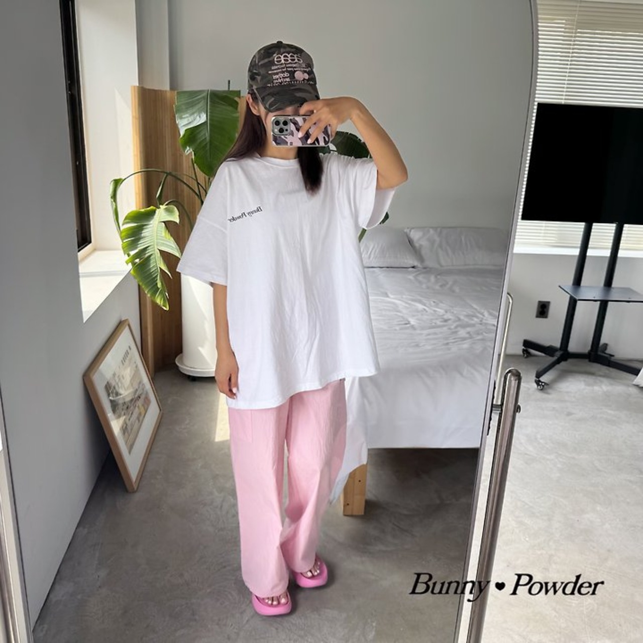 [Bunny Powder] (Planning) Hats to Cargo Pants (2XL/3XL/4XL) / [버니파우더] 기획)하츠투카고팬츠 (2XL/3XL/4XL)