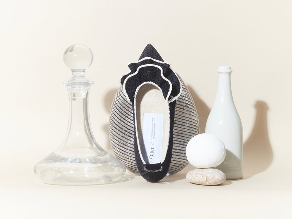 【超美品】offen オッフェン pointed FRIN pointed-FRIN / BLACK & BEIGE | Offen