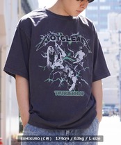 ＼SALE／◆ストーンウォッシュ グラフィック Tシャツ◆wi-509572