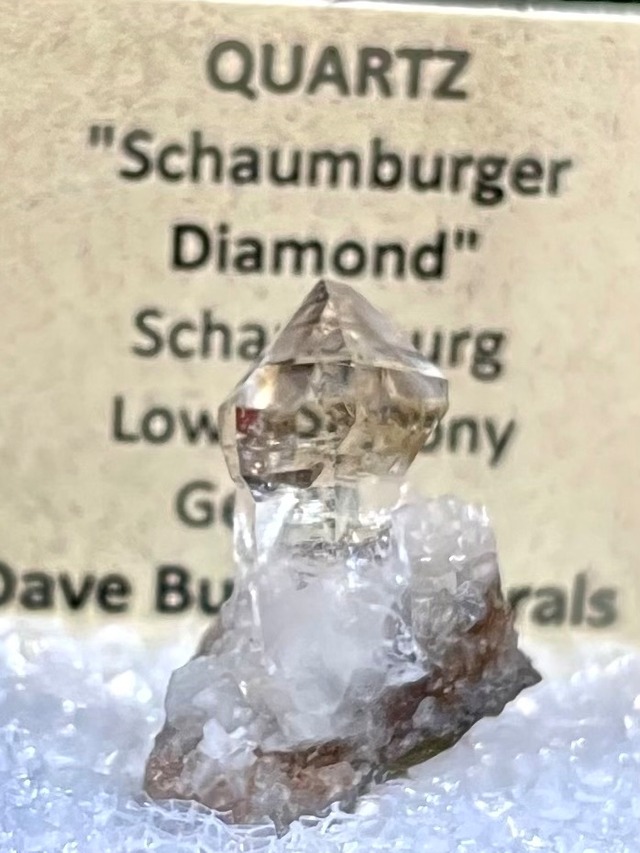 14) 2024デンバー・鉱物B「ドイツ産セプター・クオーツ」