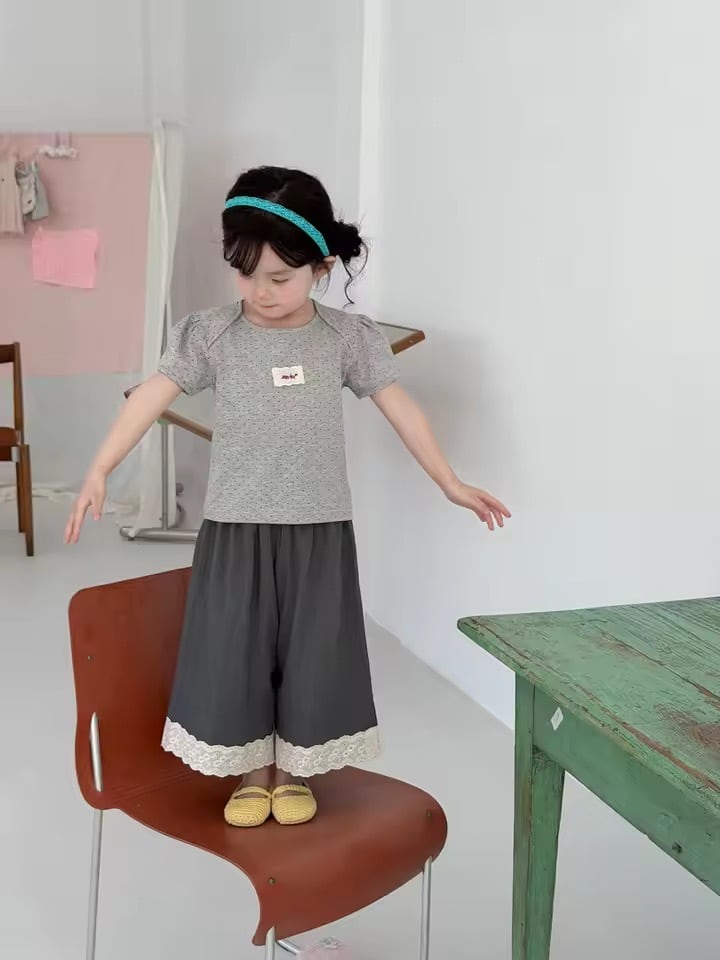 バックオープンドットトップス