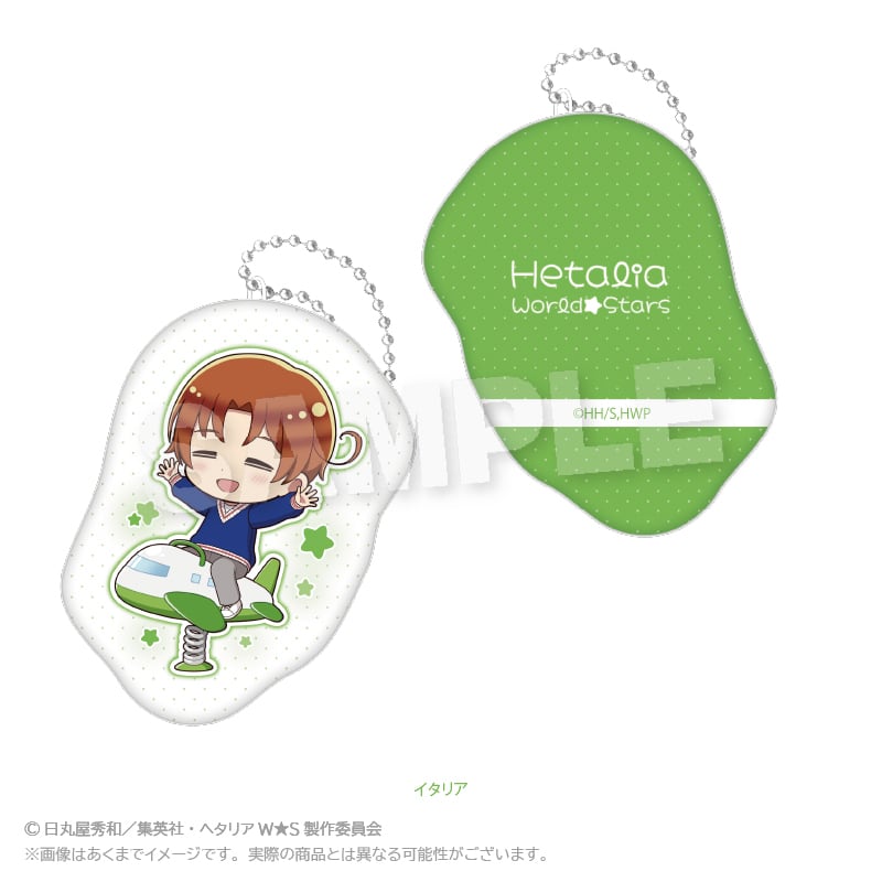 1月発売予定】「ヘタリア World☆Stars」ダイカットクッション