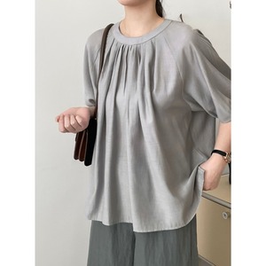 シアー バックレス タック ブラウス 10169