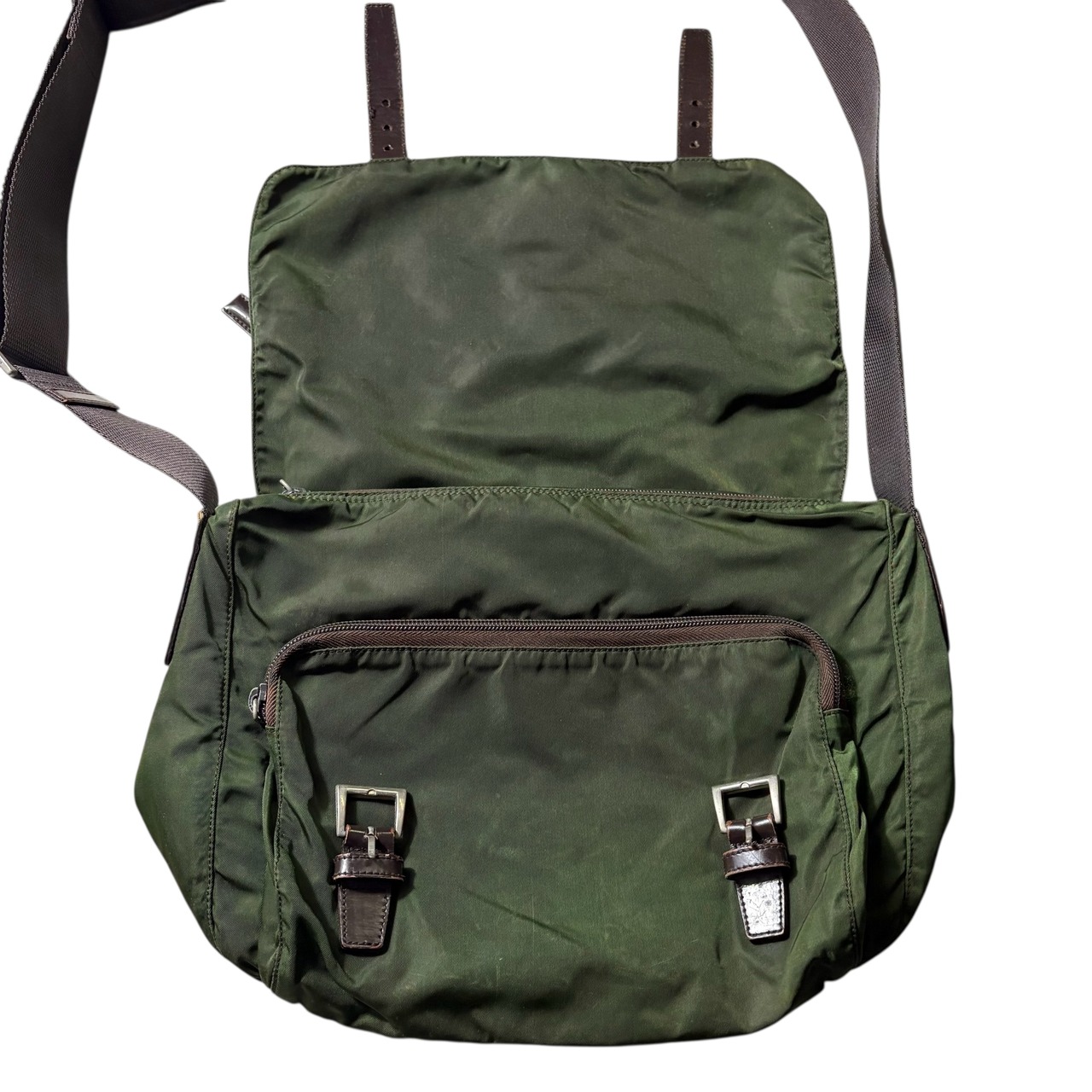 PRADA nylon shoulder bag