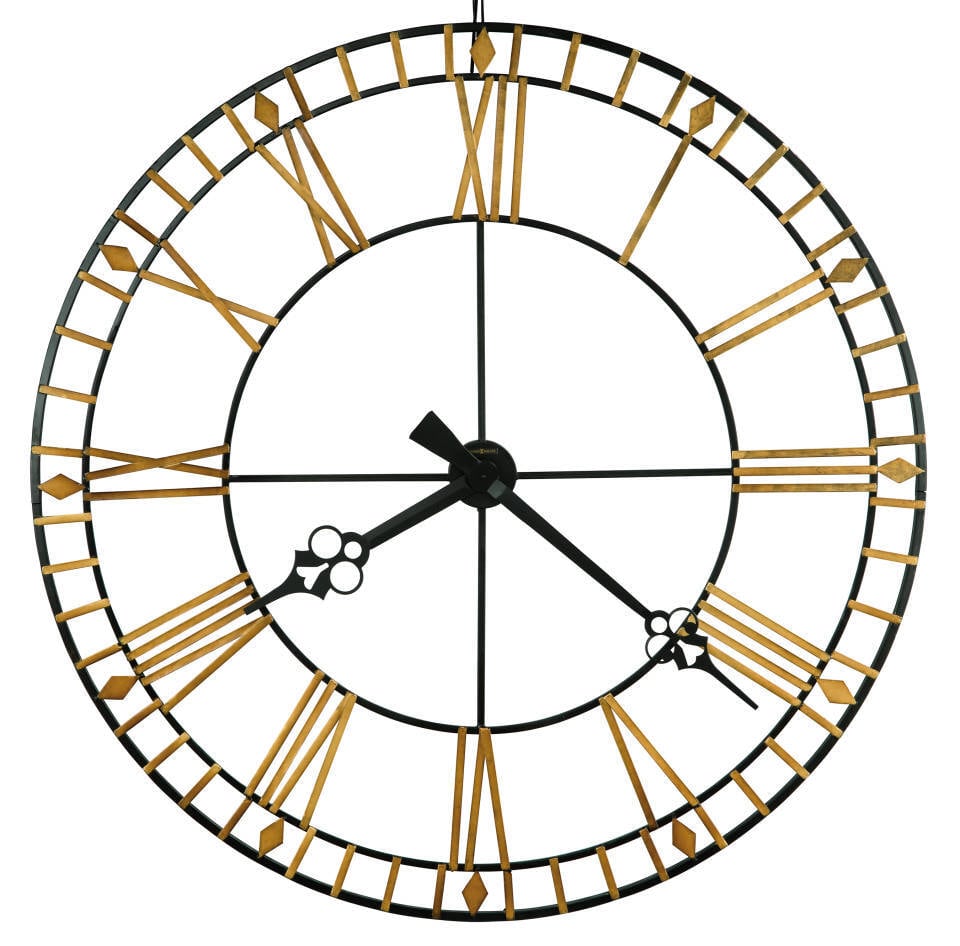 HOW-2126】壁掛け時計 掛け時計 輸入時計 大型時計 輸入インテリア