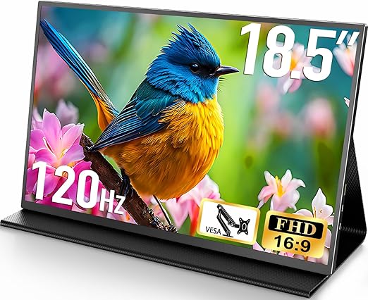 モバイルモニター 18.5インチ 1920*1080FHD 大画面ゲーミングモニター