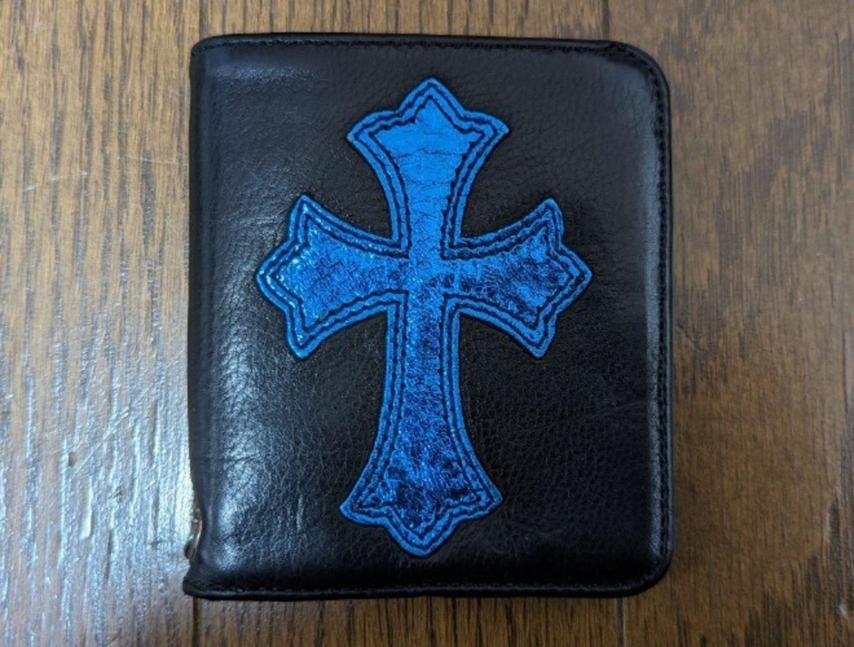 CHROME HEARTS クロムハーツ DR DIGIACOMO 二つ折り財布 ブラック 