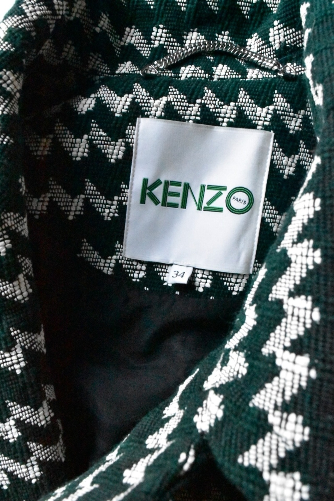 “KENZO” 2010s Wave patterned coat