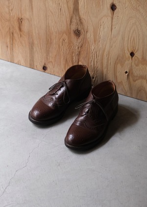80~90's Dries Van Noten wing tip lace up boots