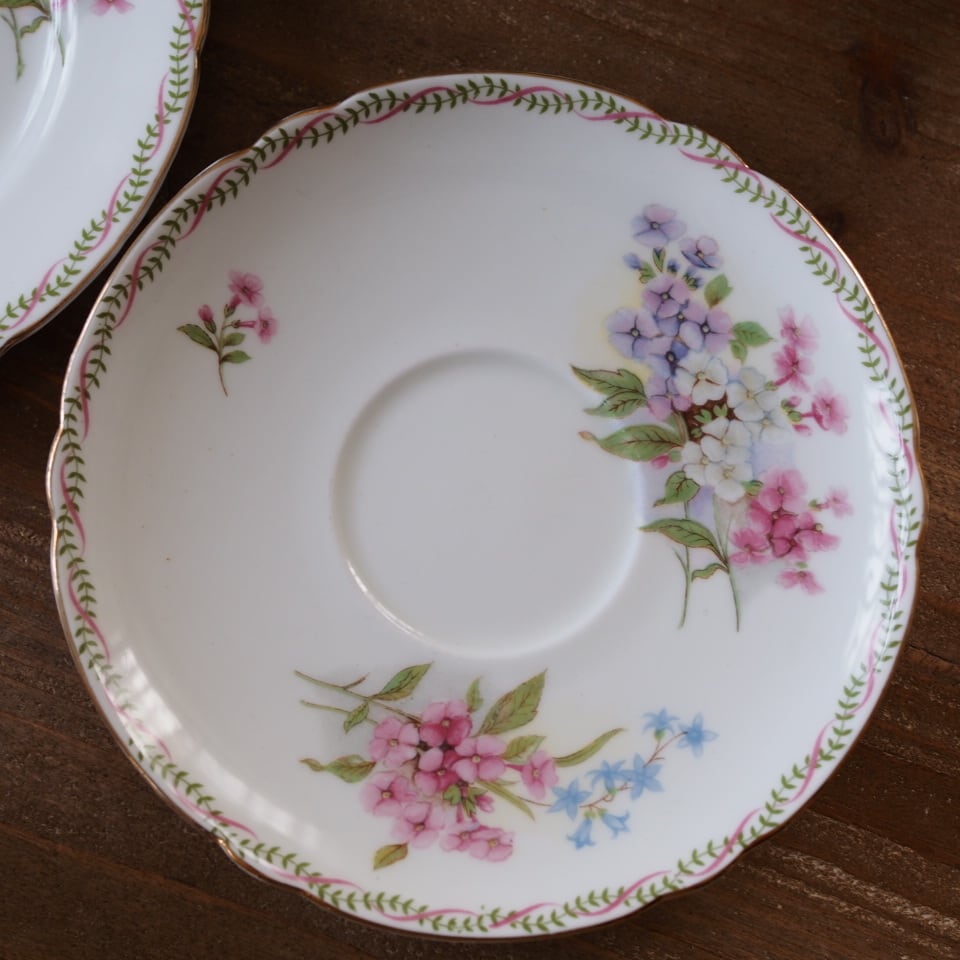 美品】シェリーSTOCKSストックス トリオ カップ＆ソーサー イギリス