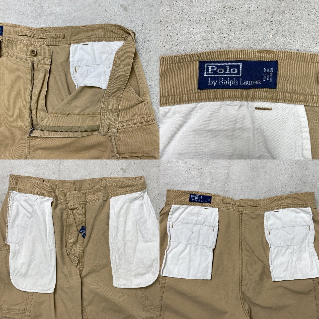90年代 Polo by Ralph Lauren ポロバイラルフローレン チノカーゴ 