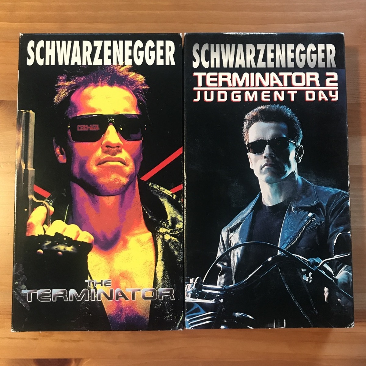 ターミネーター vhs 2本セット ビデオ アメリカ インテリア雑貨 英語版 