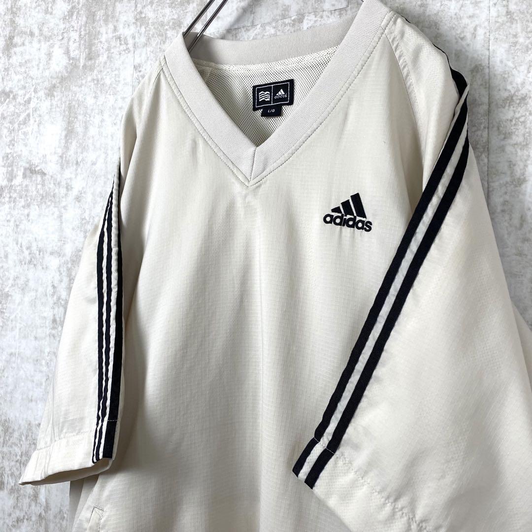 90s ａｄｉｄａｓ ワンポイント トラックパンツ  ナイロンパンツ レトロ 柄