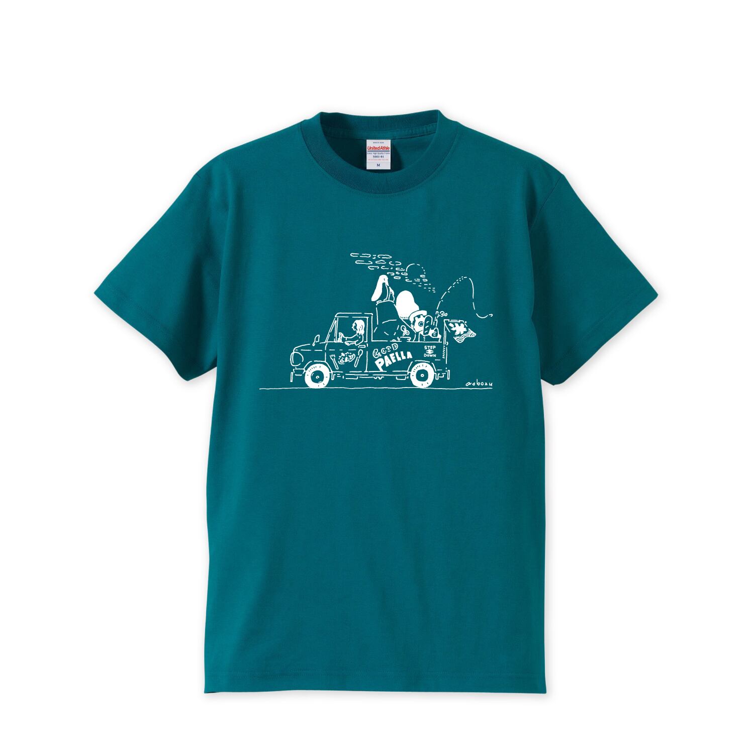 みなぎるシルバー Tシャツ | Luno Records Store