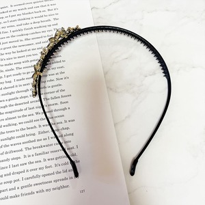 ビジューカチューシャ レディース ヘアアクセサリー カチューシャ ヘアアレンジ w-0338