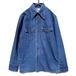 【Levis - Made In USA】Vintage Levis Denim Shirt with Orange Tab【1970s-】