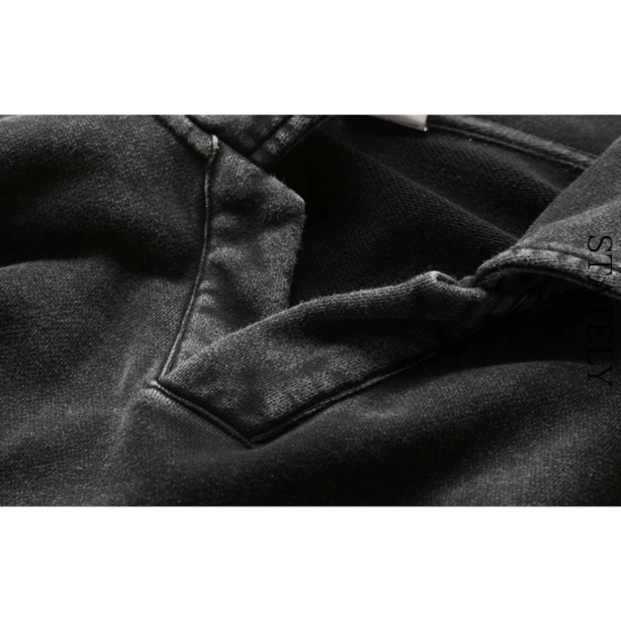 Washed Polo Collar ロンT/4color_T66・画像8