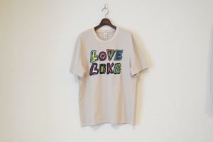 CC”LOVE LIKE” S/S GR TEE -CAFE-