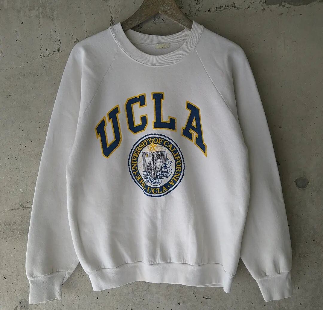 80s ucla college sweat shirt 小岩店