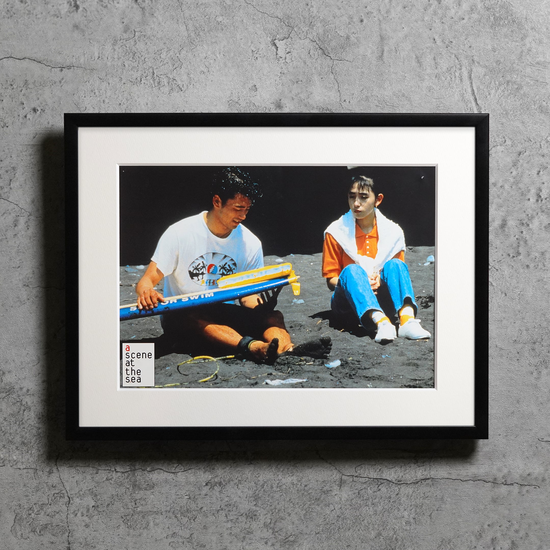 1991(1999) / あの夏、いちばん静かな海。 / French lobby card / 396x306mm【LC00000222012】