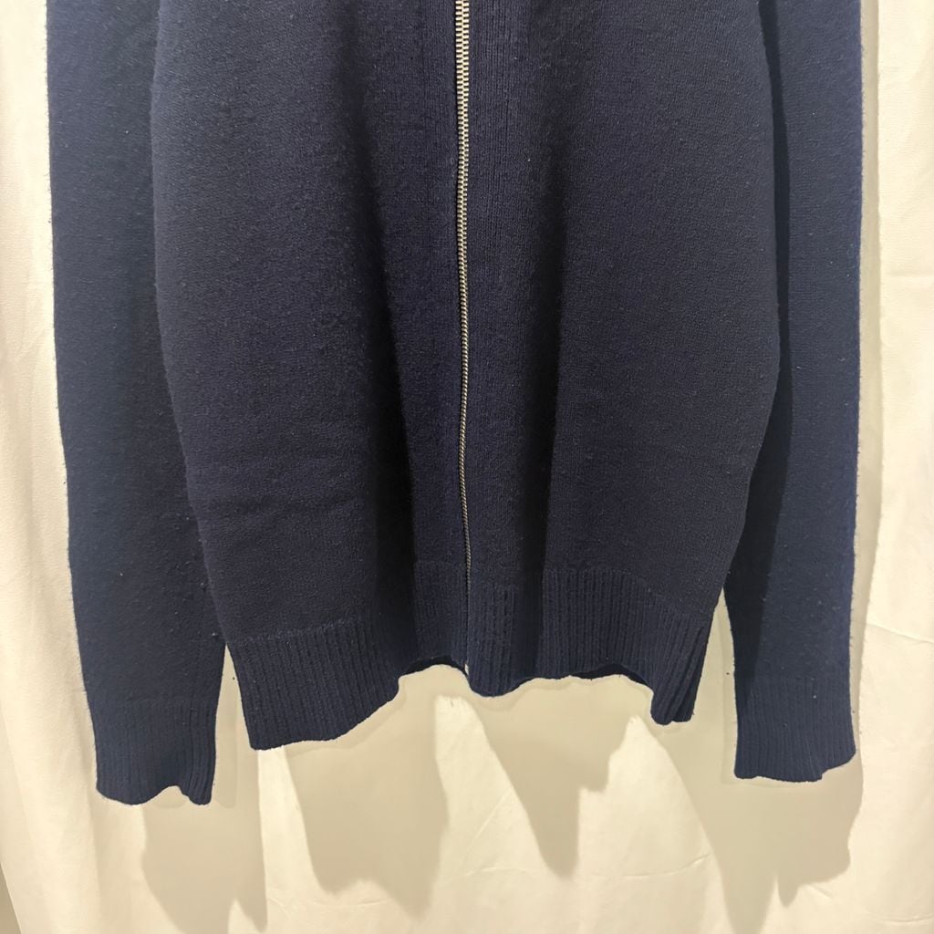 PRADA プラダ Elbow Patch Drivers Knit ジップニット AMA1201634