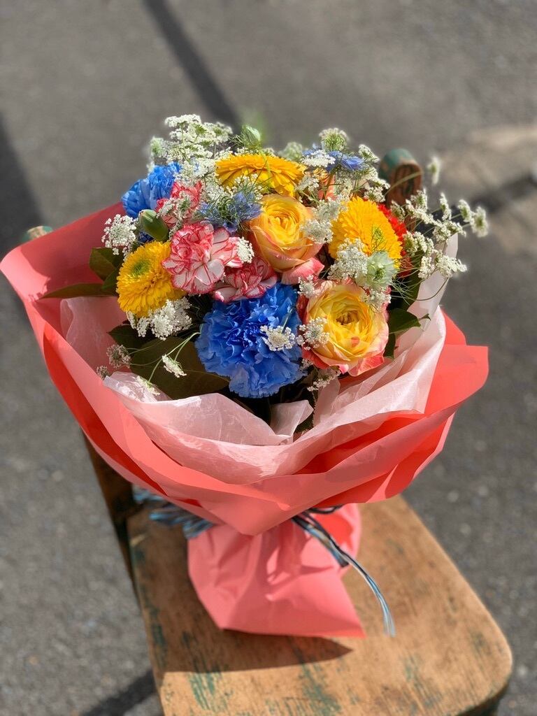 3000円の花束 お祝い お供え 長崎市のお花屋さん Tanpopo蒲公英