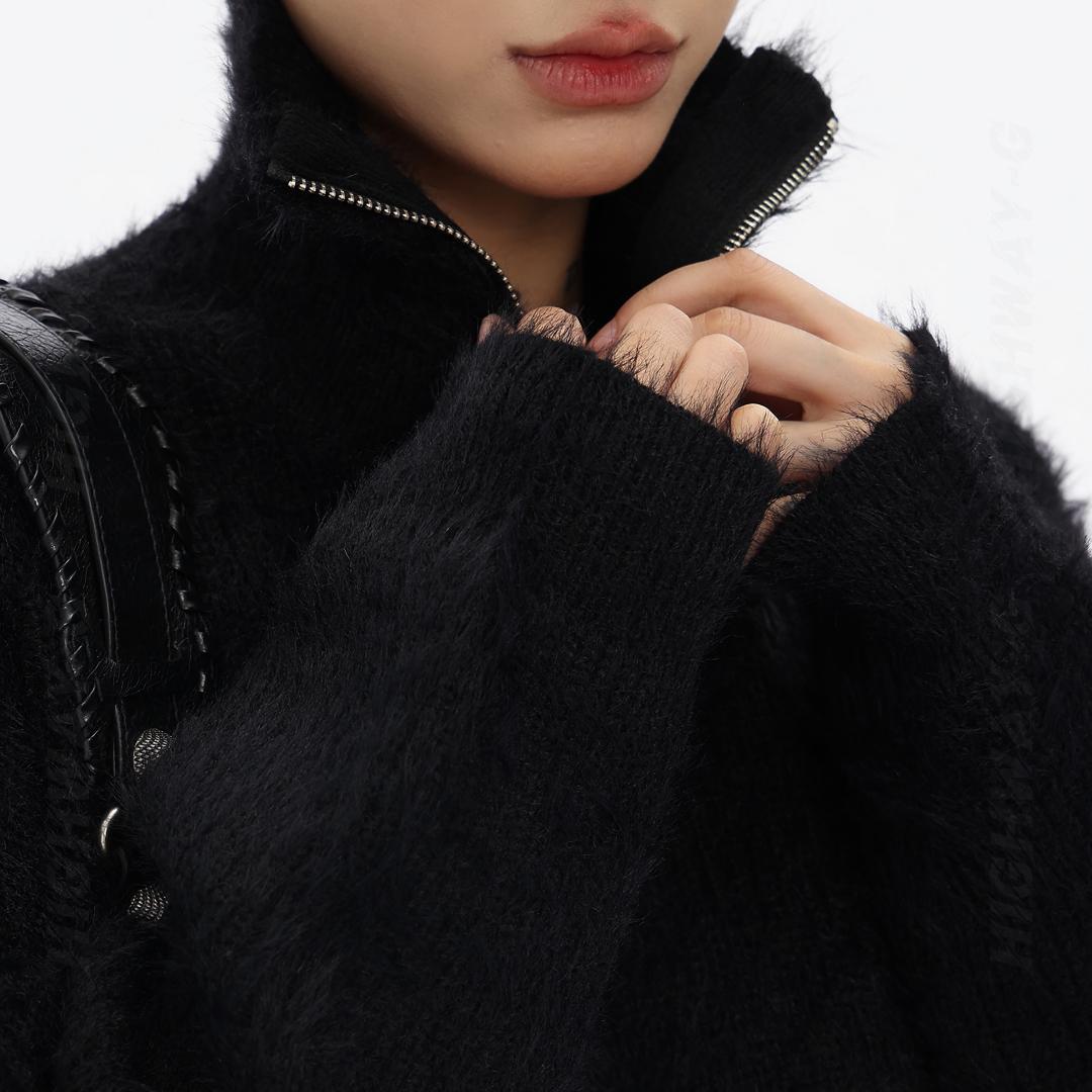 シャギーハーフジッププルオーバー（全3色） / HWG1369 | HiGHWAY-G