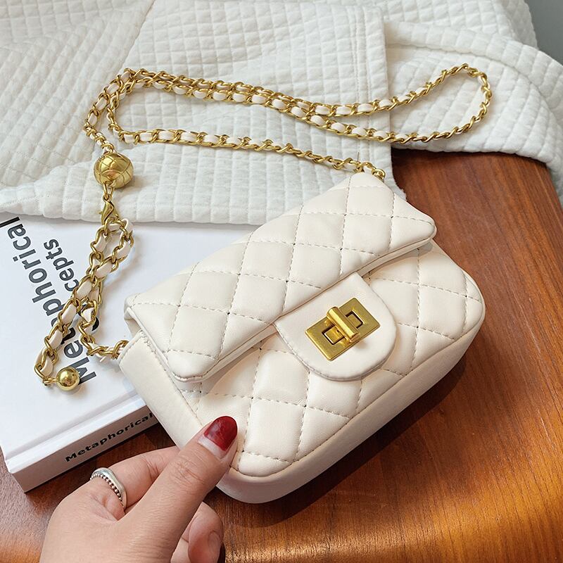 サマーミニチェーン レッド 夏物 メッセンジャーバッグ Tiancai_Wing_Bag8399299057