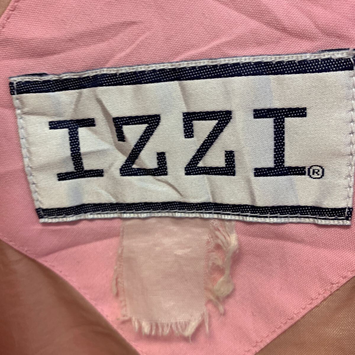 ナイロン ジャケット L レディース ピンク グレー 切替 ハイネック