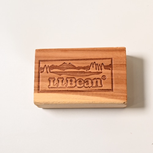 80's~ Vintage L.L.Bean Cedar Wood Block #3