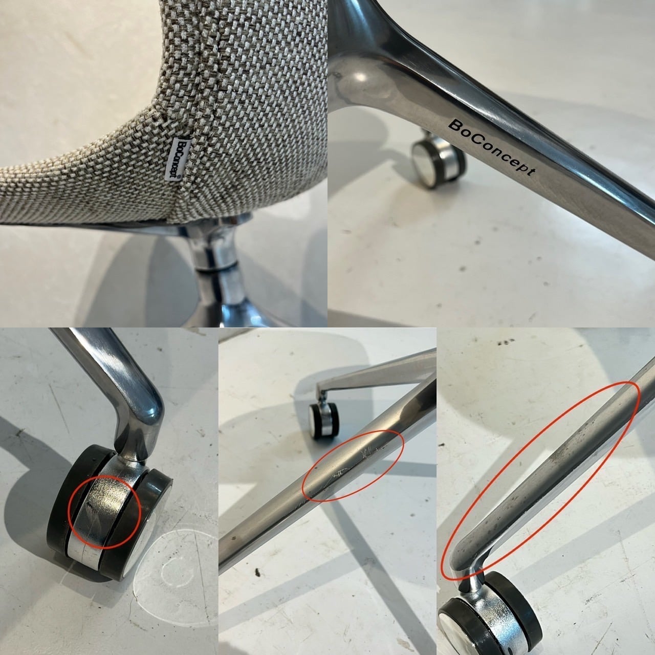 BoConcept ボーコンセプト Adelaide アデレード オフィスチェア デスク