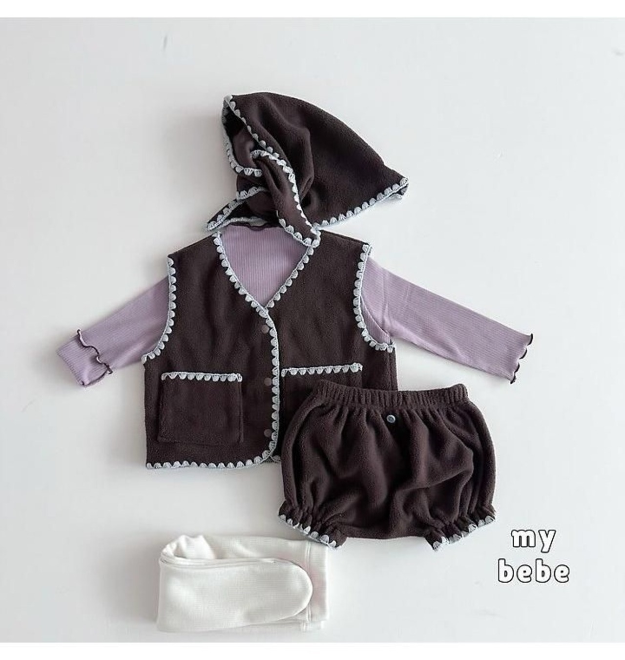 韓国子供服 / 26winter / my bebe / メロブルマ / ベビー / 冬服 *S~M*