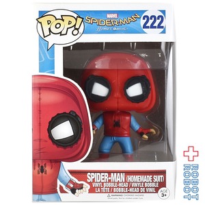 ファンコ POP! 222 MARVEL スパイダーマン ホームカミング スパイダーマン ホームメイドスーツ ビニールフィギュア 箱入