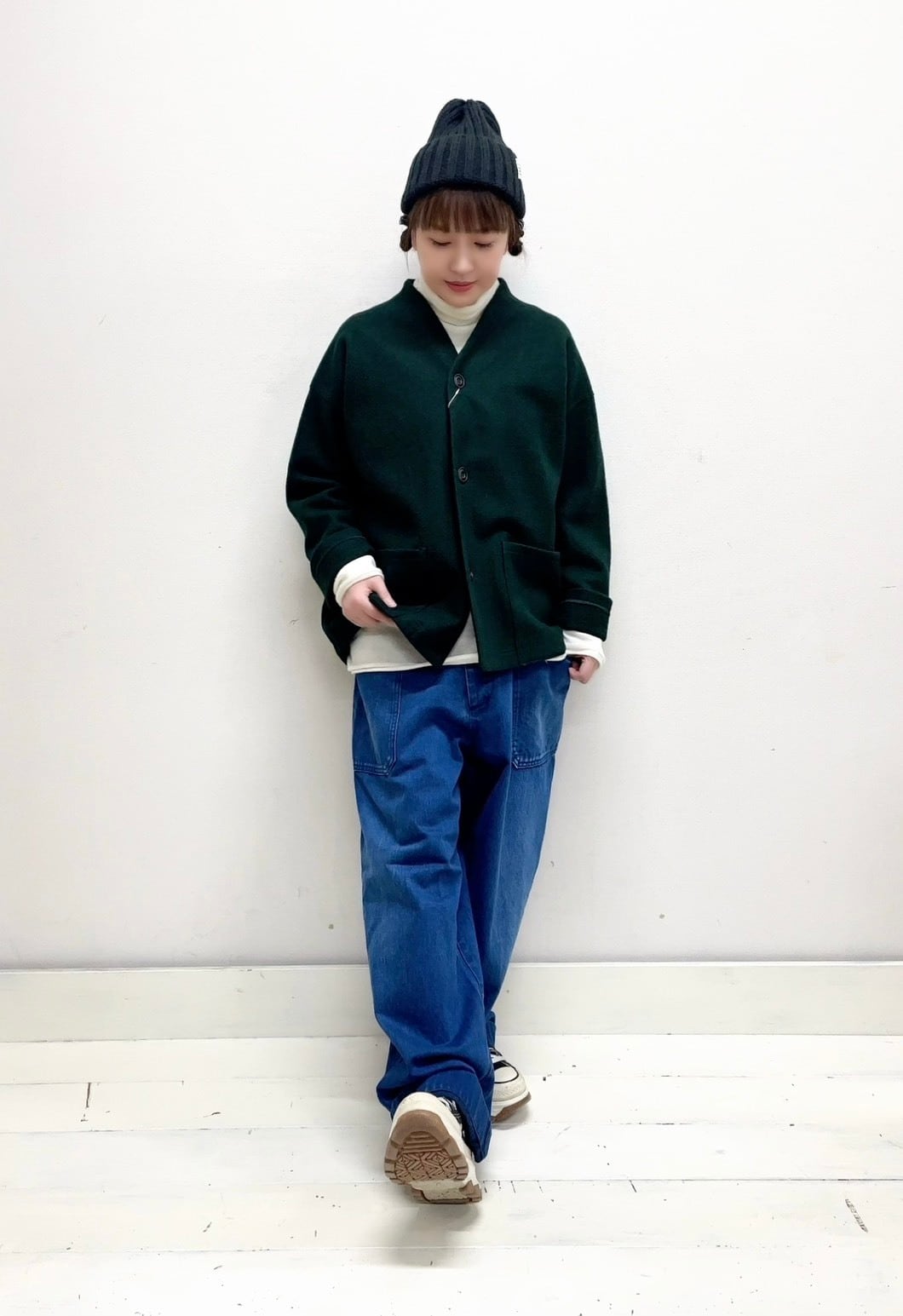 【新品未使用】ナチュラルランドリー　トグルコート 46d5d82db0a49722e20014a591bcc1