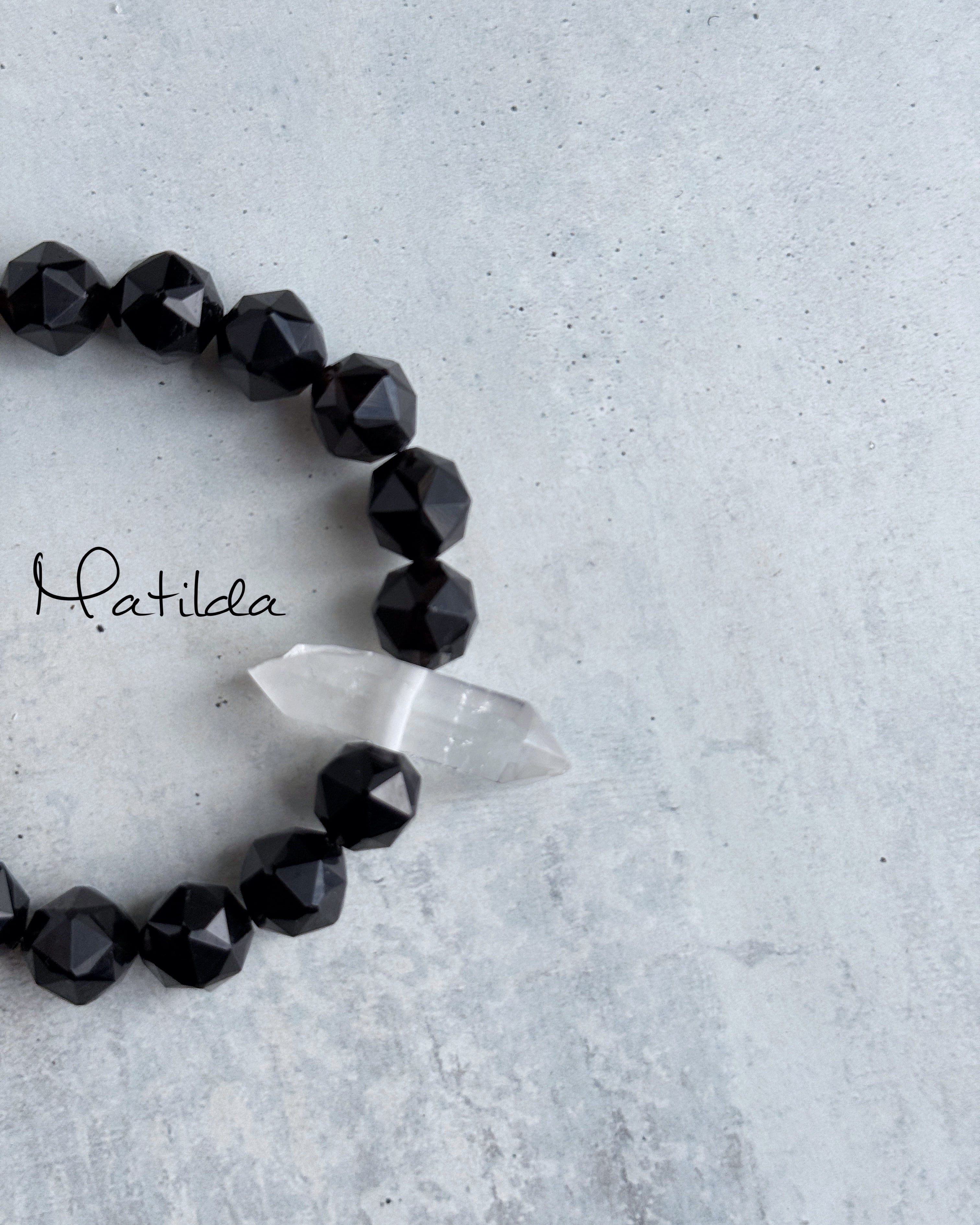 Morion bracelet(クォーツ)