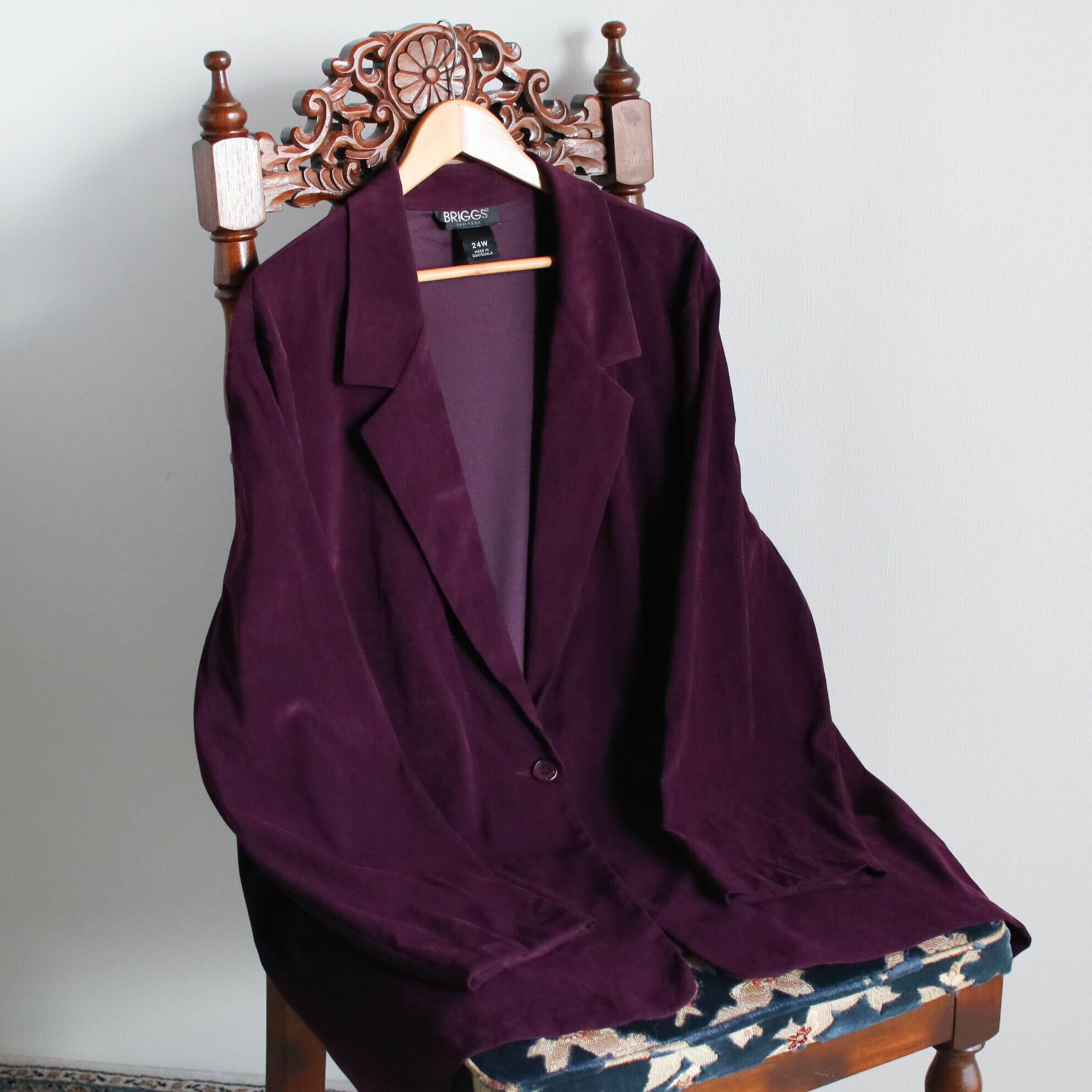 Velvet jacket XL