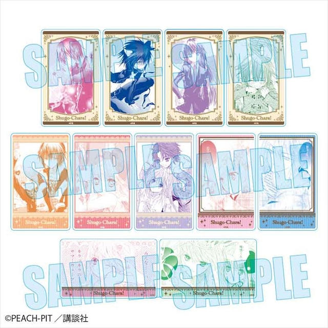 しゅごキャラ! トレーディングアクリルカード BOX 全11種