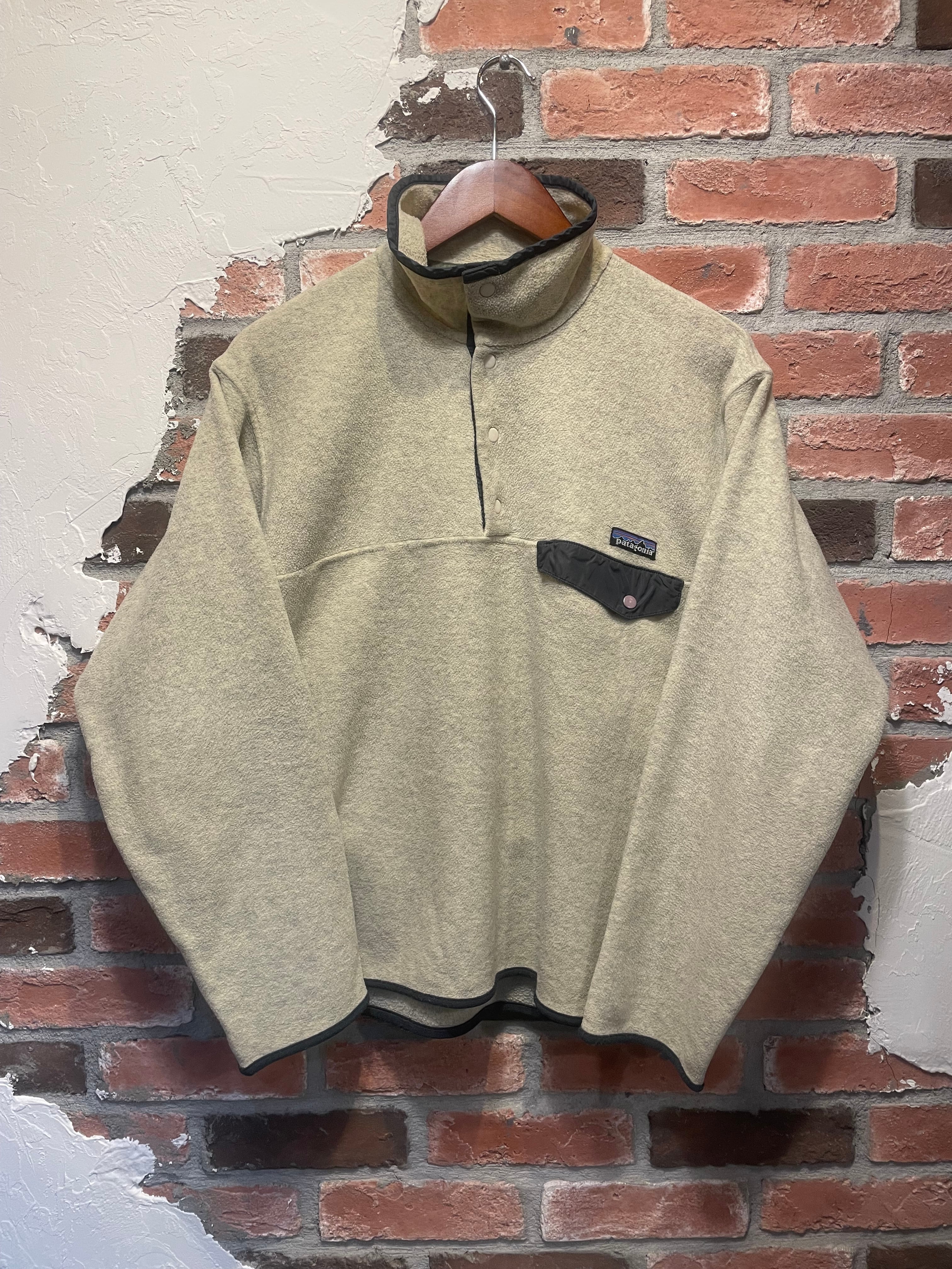 Patagonia スナップT オートミール L 96年製 USA製 patagonia シンチラスナップT オートミール L | 古着屋 Uan