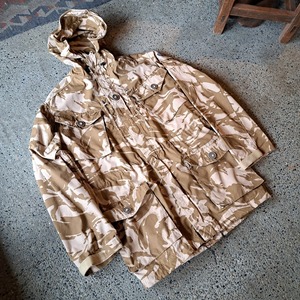 90's イギリス軍 デザートカモ コンバットスモック used [302020]