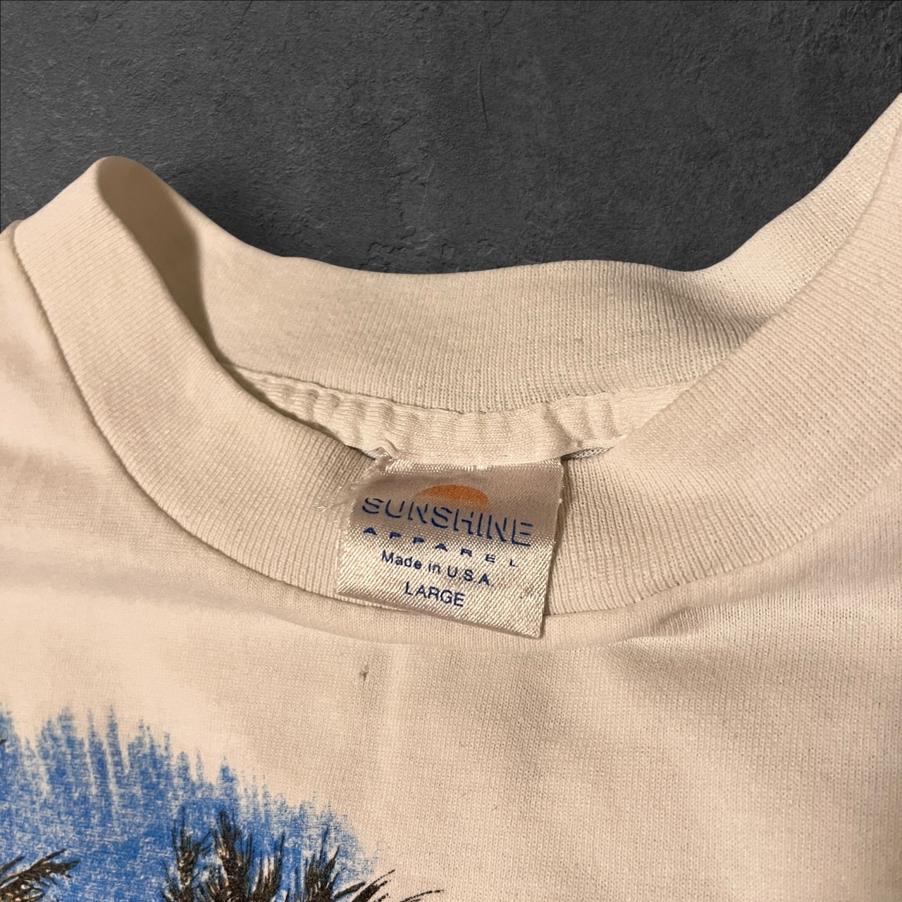 00s Sunshine Apparel Myrtle Beach Palm Tree T-shirt USA-made