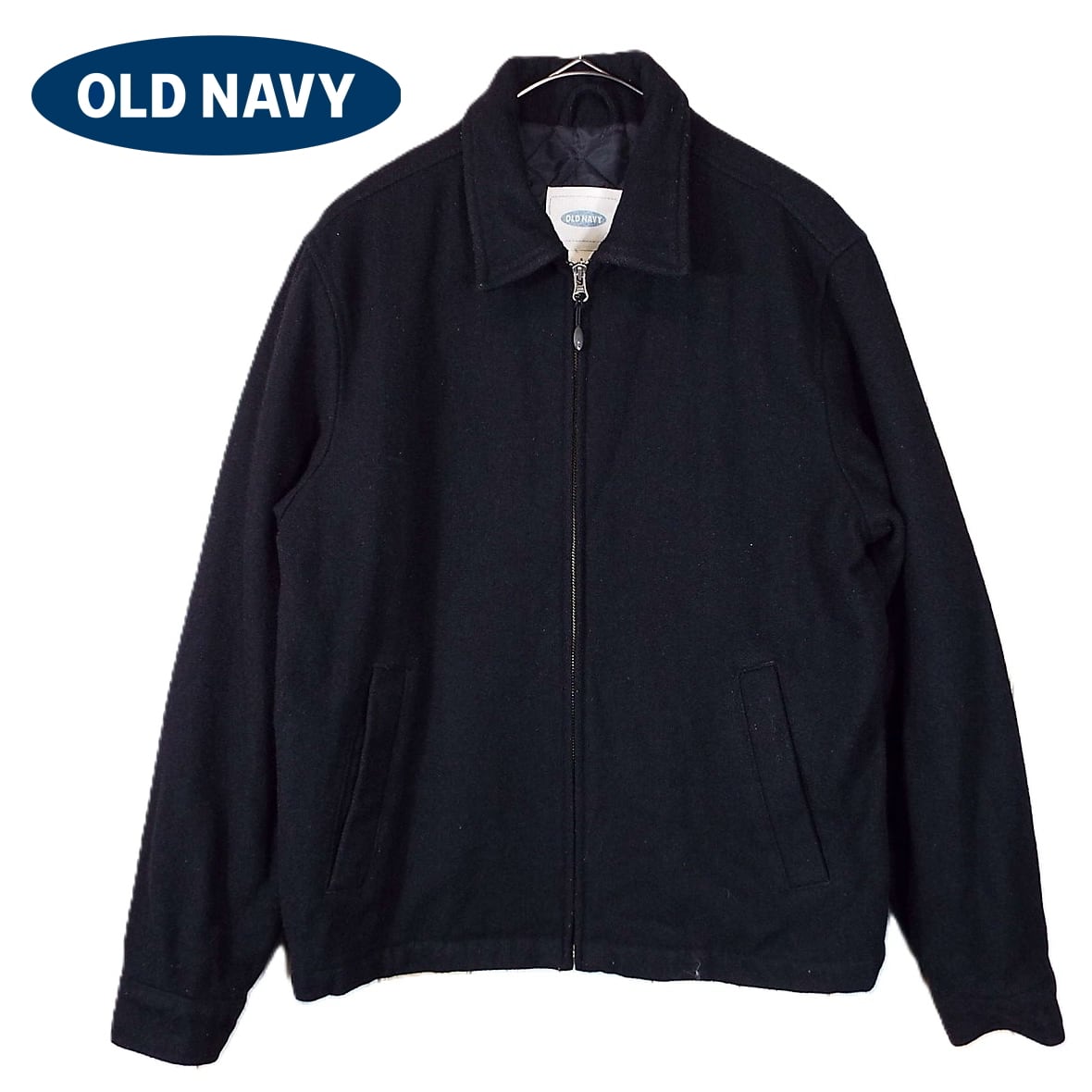 裏キルティングの中綿入りブルゾン】OLD NAVY オールドネイビー