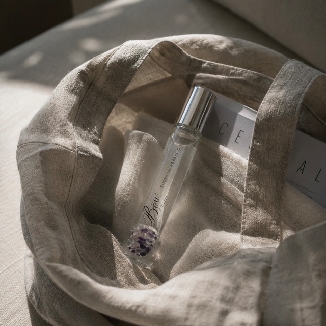 REFRESH | Roll-On Bijoux in Herbal Oil | Fluorite & Crystal