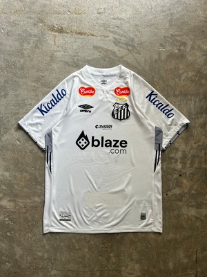 UMBRO サントスFC 2024 ホーム ユニフォーム ゲームシャツ L ホワイト